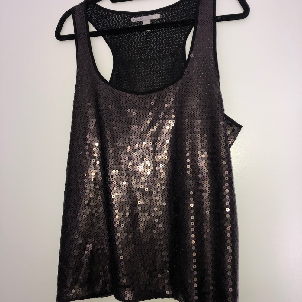 Sequin Tank Top